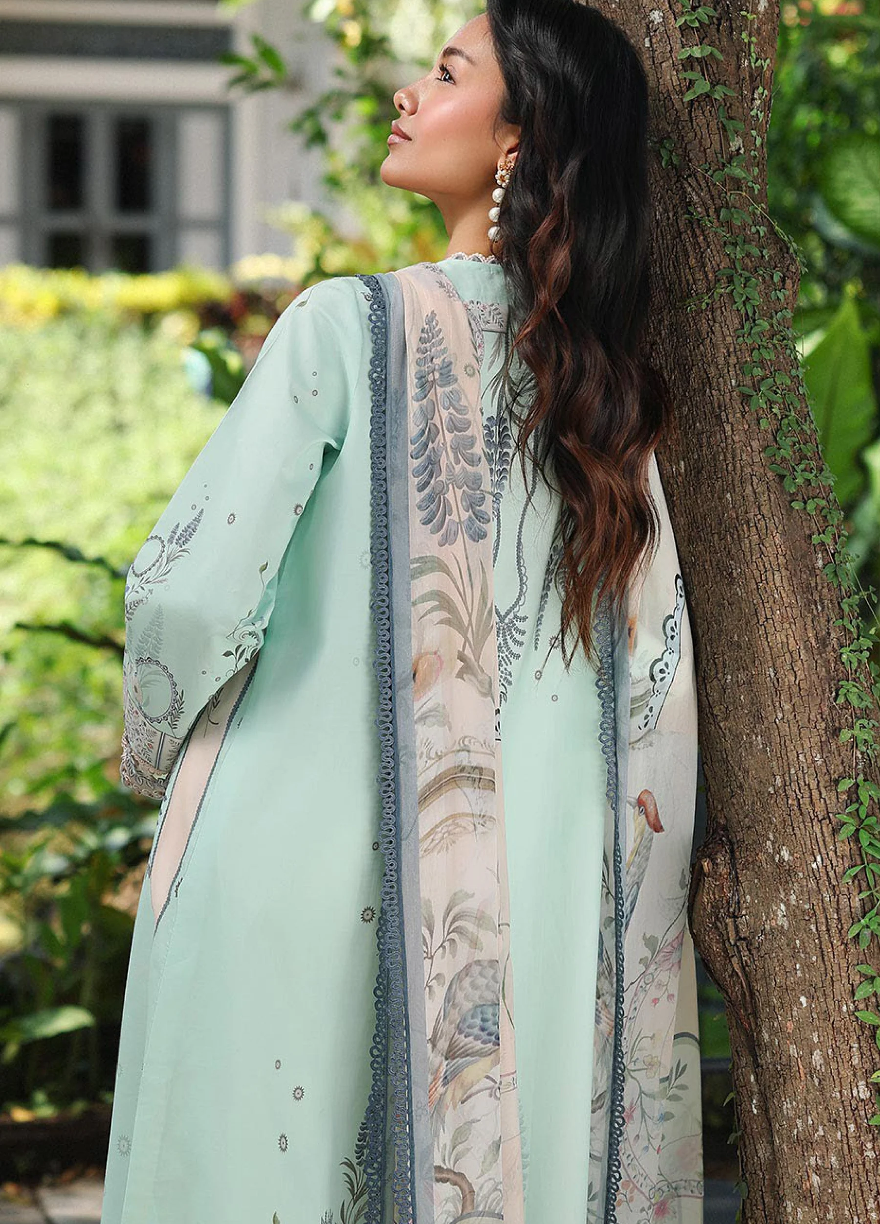 Q Prints by Qalamkar | Lawn 2026 | Slona - Image 2