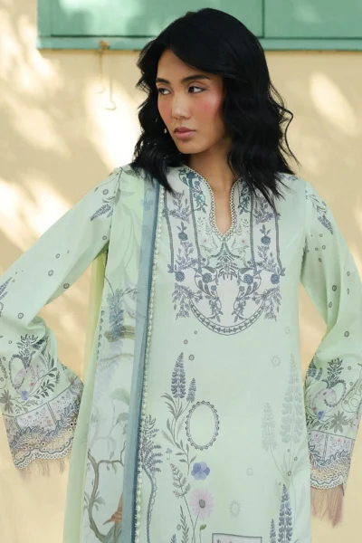 Q Prints by Qalamkar | Lawn 2026 | Asha