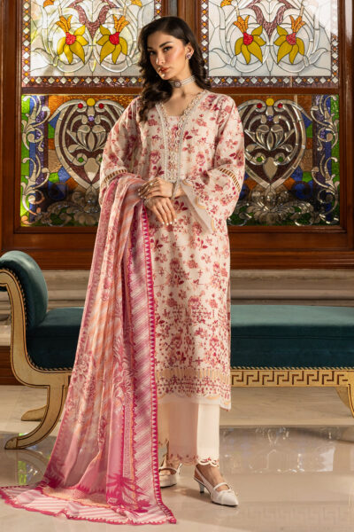 Embroidered Shirt Shalwar Dupatta - 4012