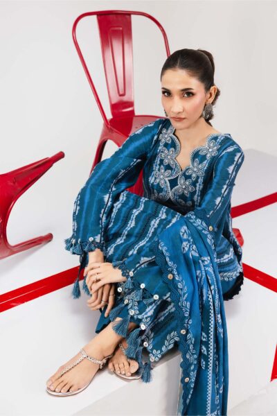 Maria B M Basics Unstitched Spring Summer 2026 || MB-CUSV13-14B