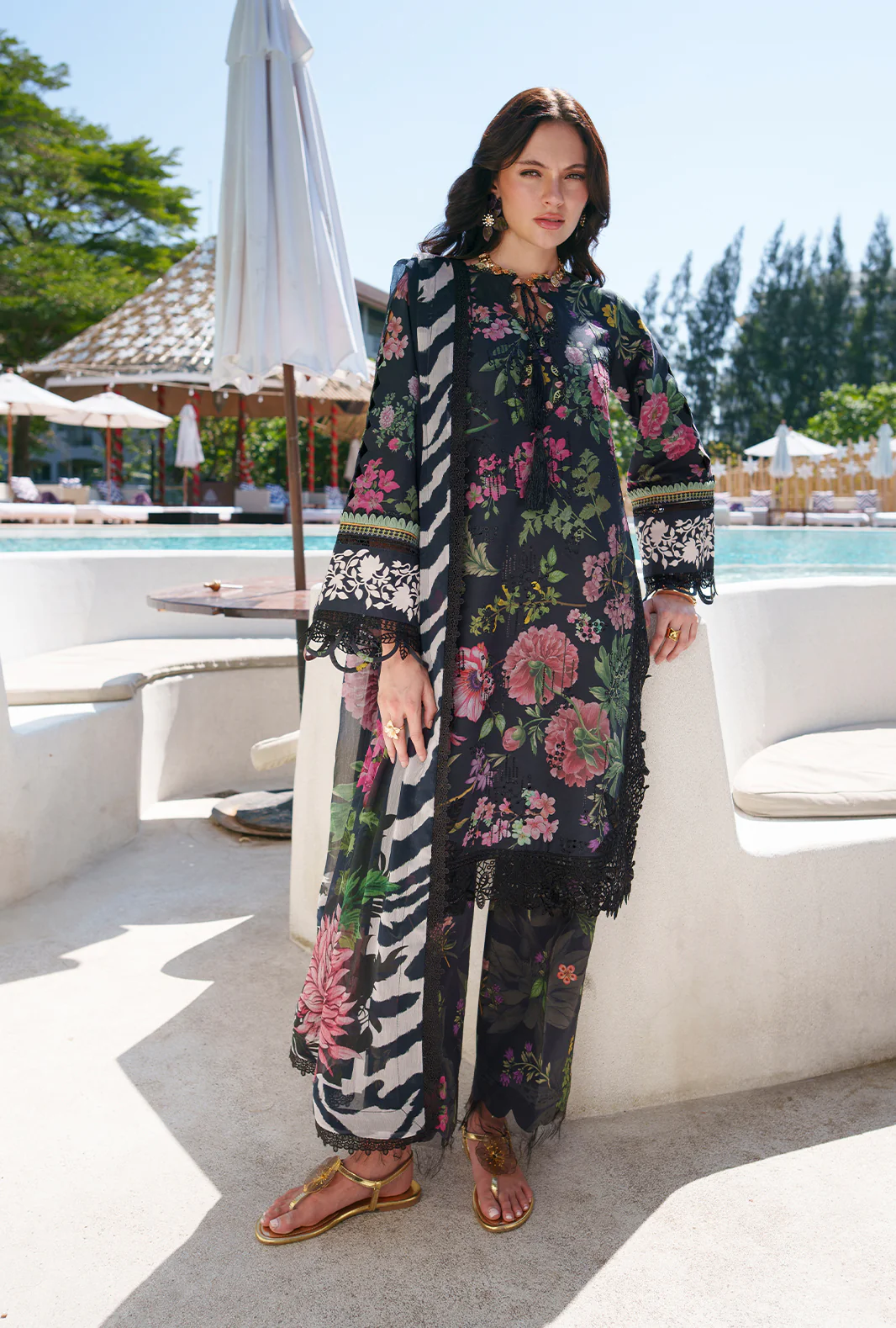 AJR Printed Chikankari 2026 | Vera