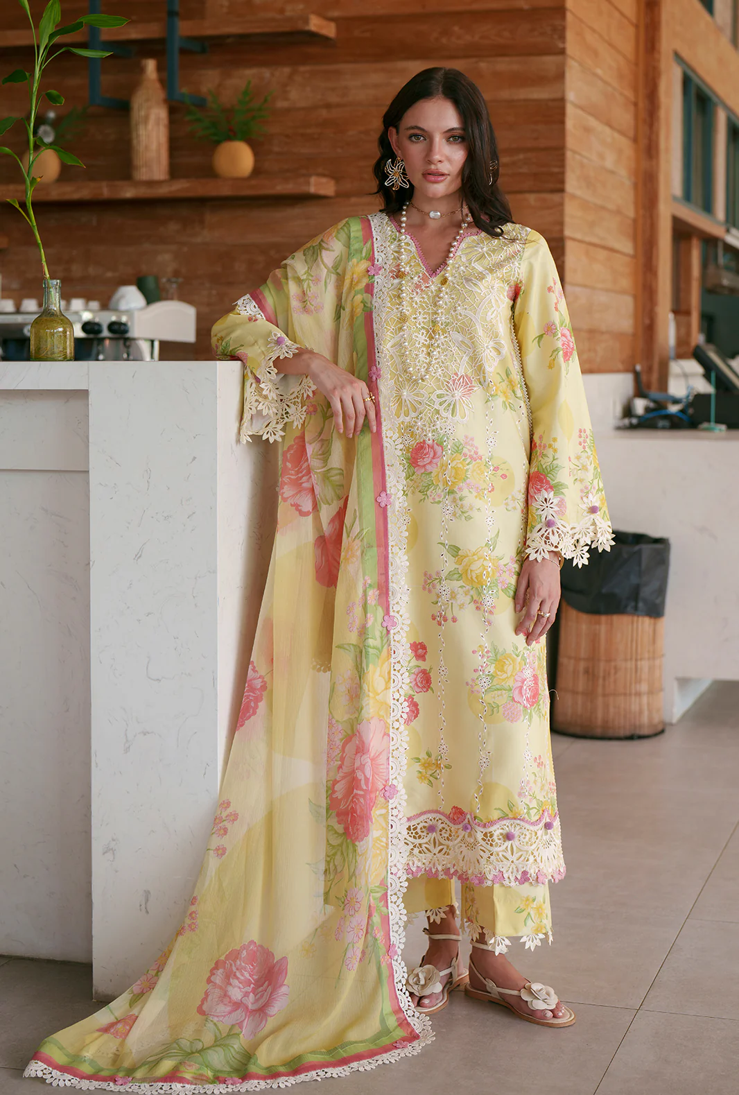 AJR Printed Chikankari 2026 | Feya