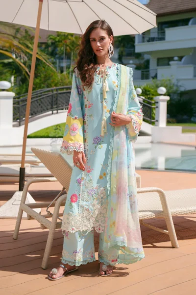 AJR Printed Chikankari 2026 | Azure