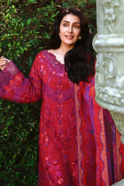 Mushq Amoi | Luxury Lawn 2026 || Falling Petals