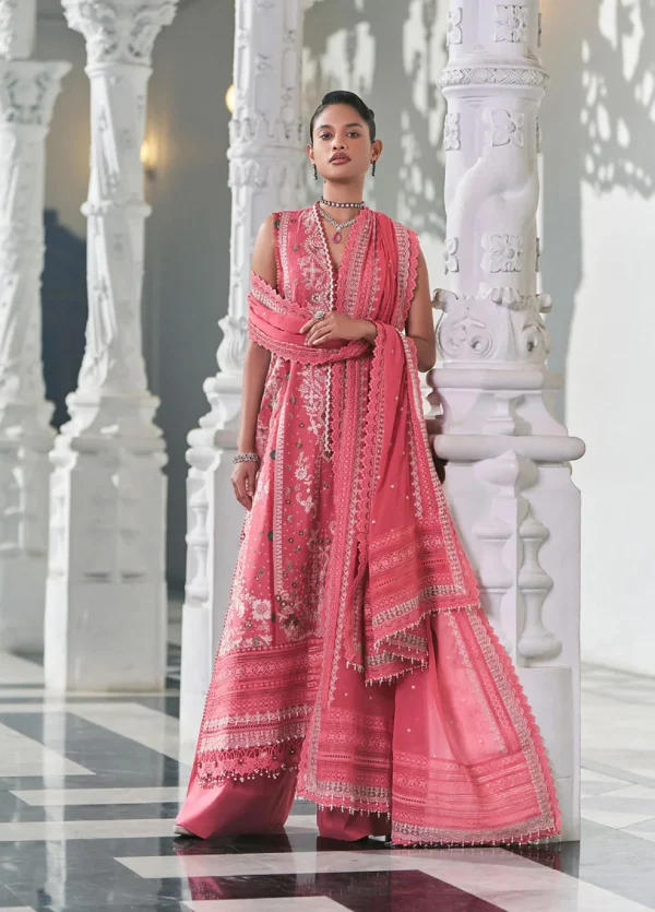 Sobia Nazir Luxury Lawn 2026 | Eid Collection | D-08 B - Image 2