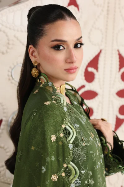 Qalamkar Festive Lawn 2026 || QFL-09 VESTA