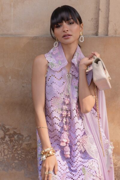 Crimson Flow Luxury Lawn – OMBRE LOVE - D8B