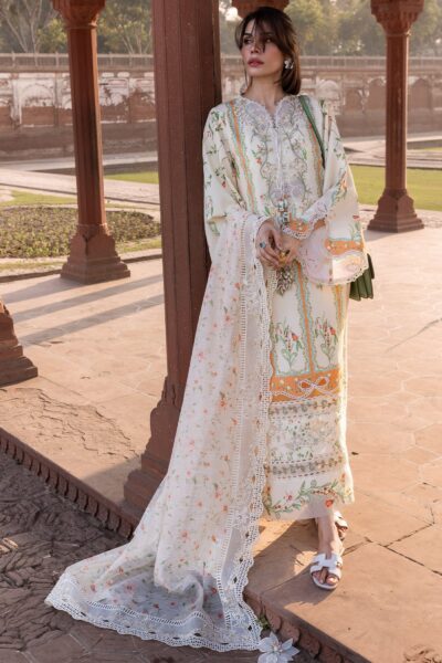 Crimson Flow Luxury Lawn – SUN-KISSED LETTER-D9A