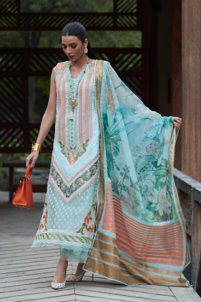 Crimson X Saira Shakira Luxury Lawn Collection – Shigar - D5 B