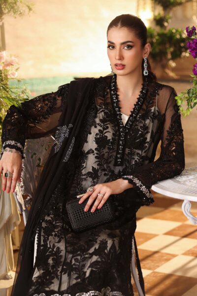 Maria B Chiffon Collection | Chiffons 2026 | MPC-26-101-Black