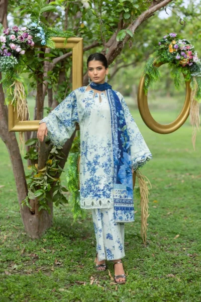 Elaf Bridgerton Prints 2026 || EPB-7B FIORI D’AVORIO