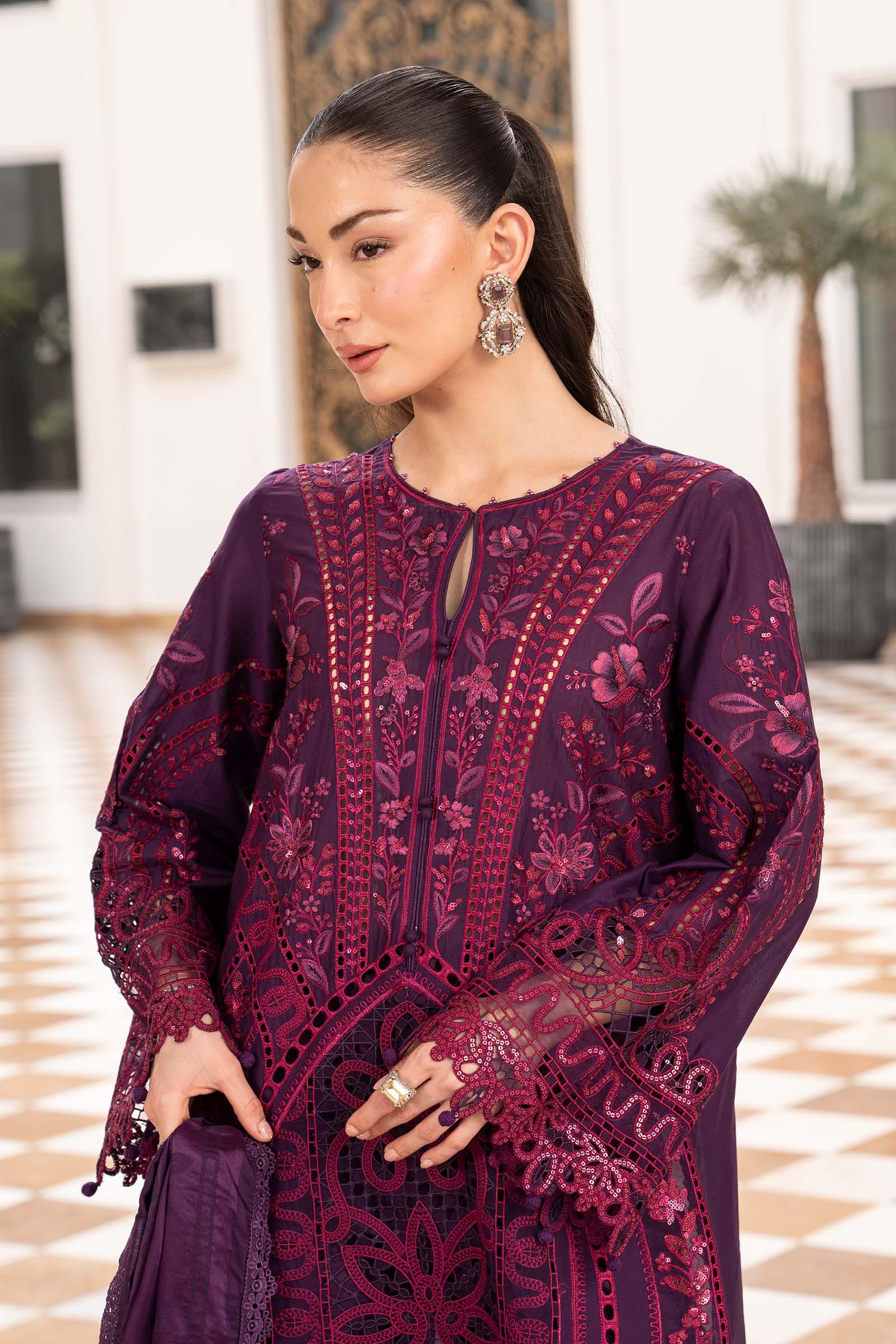3 Piece Embroidered Lawn Suit - Image 2