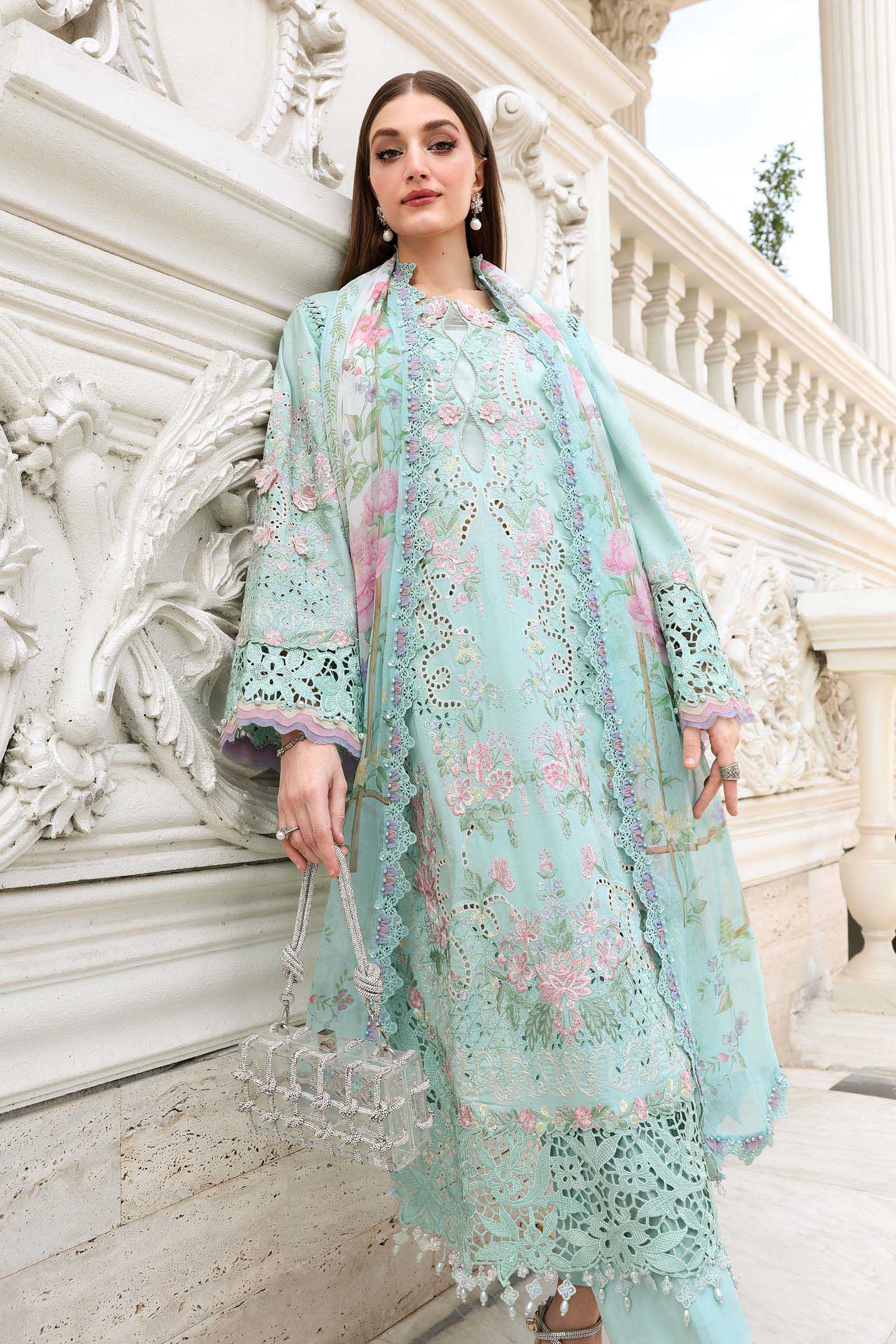 Maria B Eid Lawn 2026 || EL-26-15