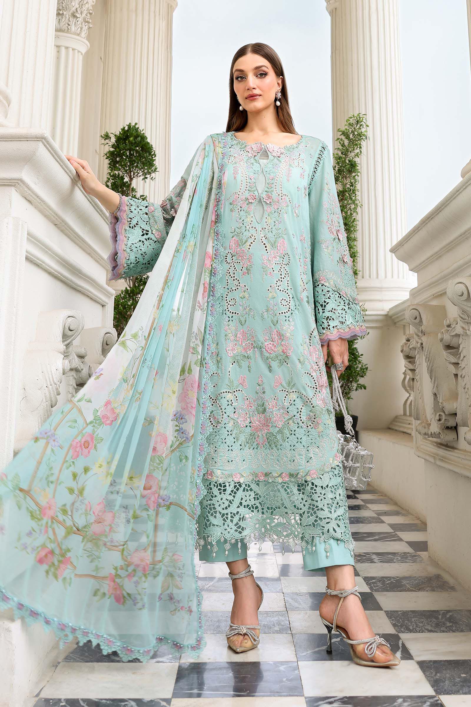 Maria B Eid Lawn 2026 || EL-26-15 - Image 3
