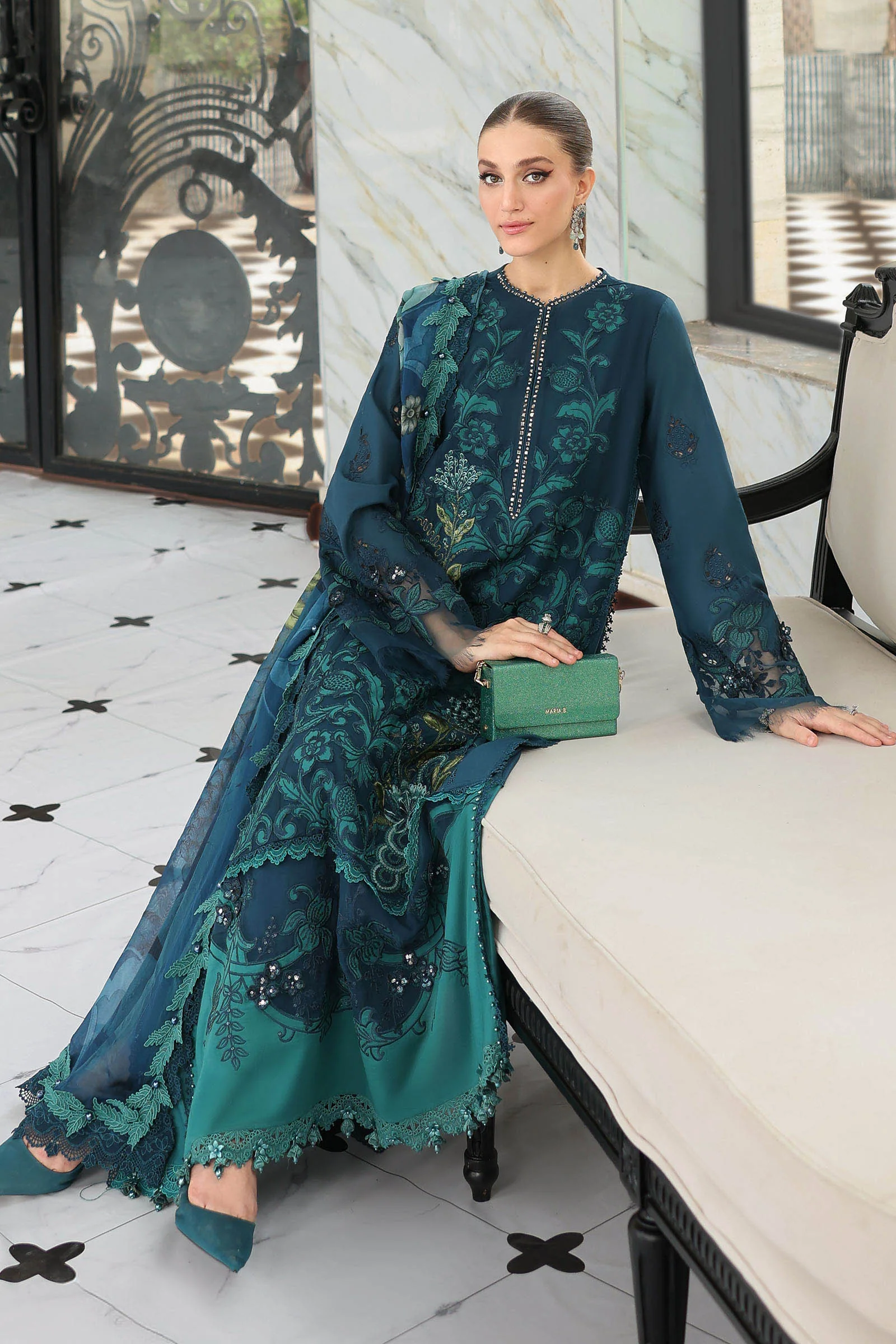 Maria B Eid Lawn 2026 || EL-26-06 - Image 2