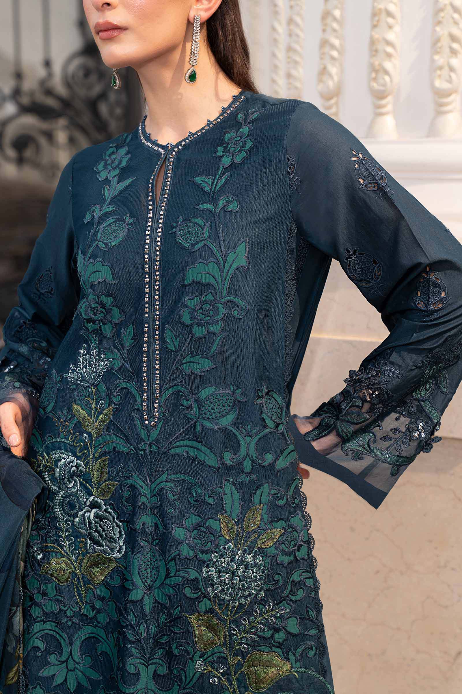3 Piece Embroidered Lawn Suit
