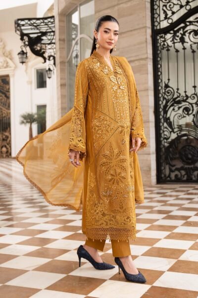 Maria B 3 Piece Embroidered Lawn Suit