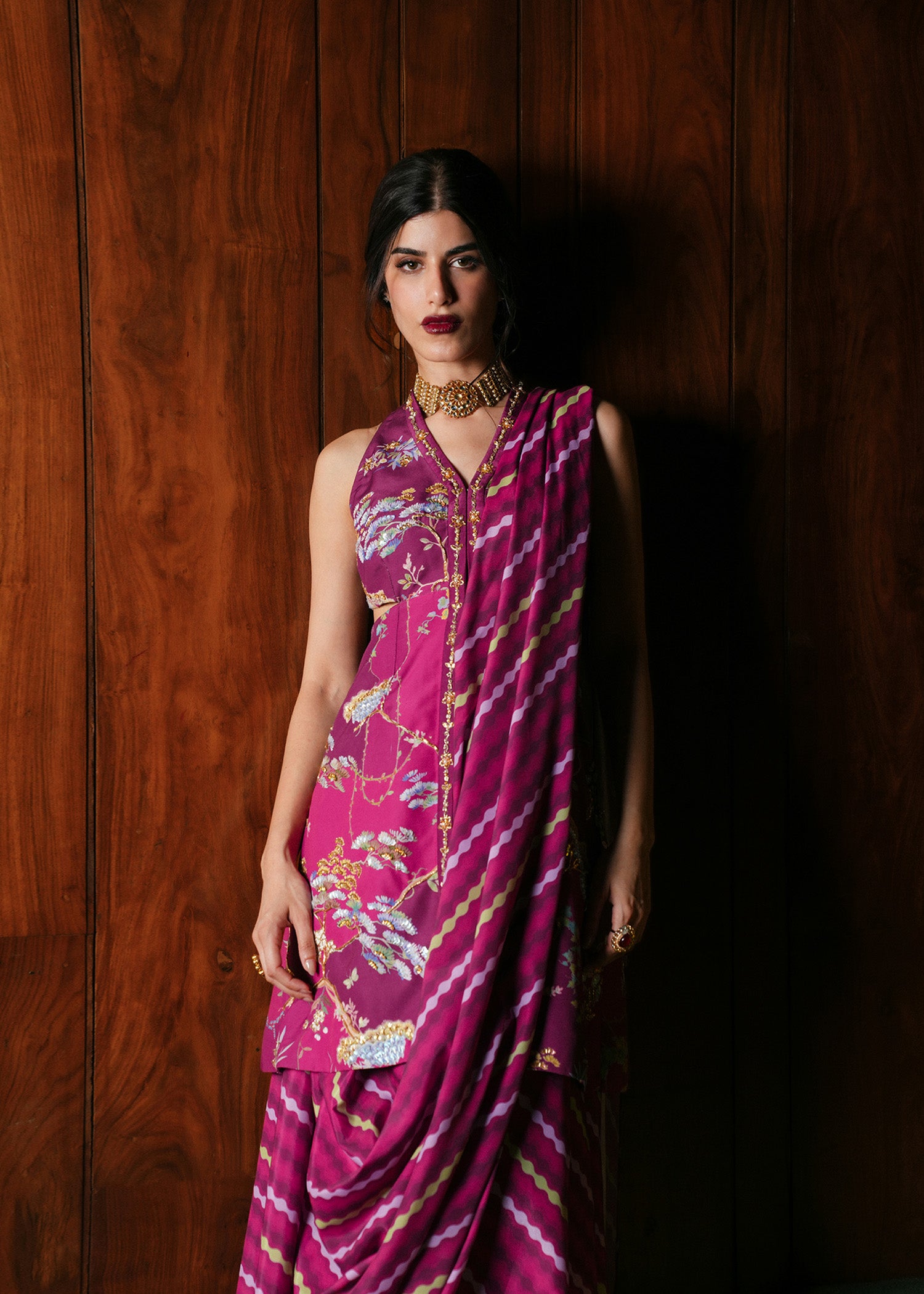 Dilruba - Plum - Image 3