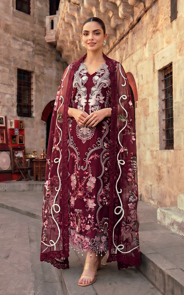 Asifa & Nabeel Lawn 2026 | Ruby Dusk (SL26-03) - Image 3