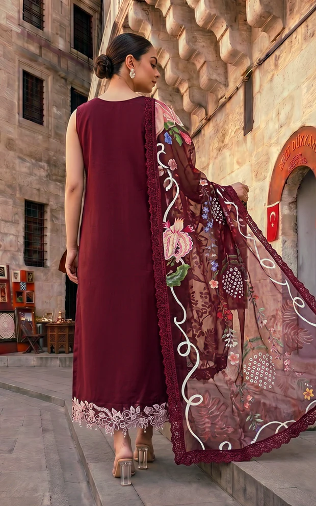 Asifa & Nabeel Lawn 2026 | Ruby Dusk (SL26-03) - Image 2