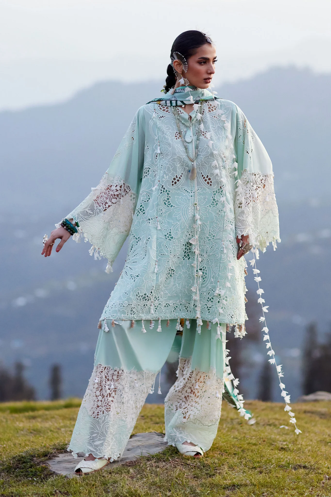 Elan Summer Lawn 2026 | ZEVARÉ (EL26-07 A) - Image 3