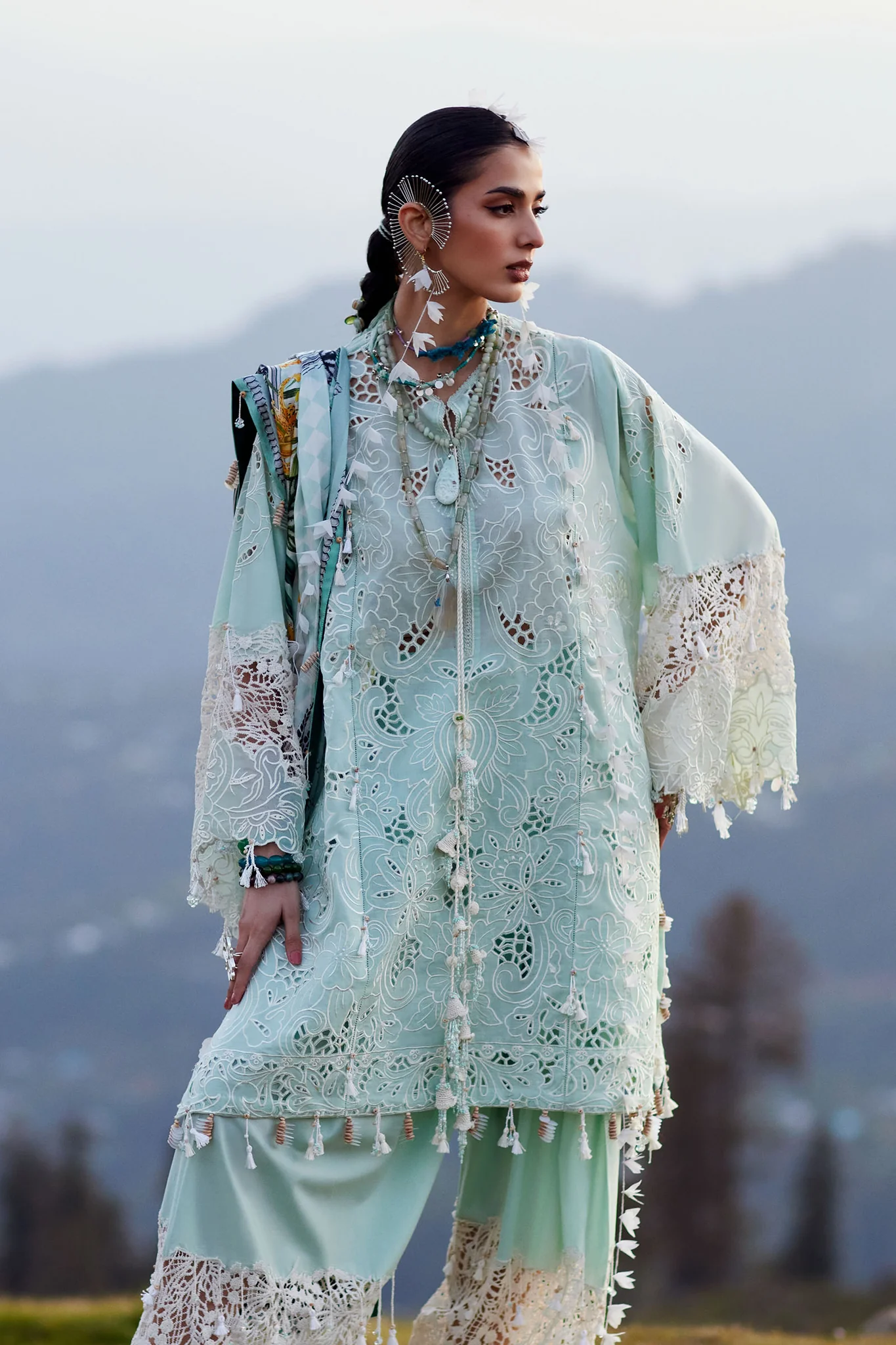 Elan Summer Lawn 2026 | ZEVARÉ (EL26-07 A) - Image 2