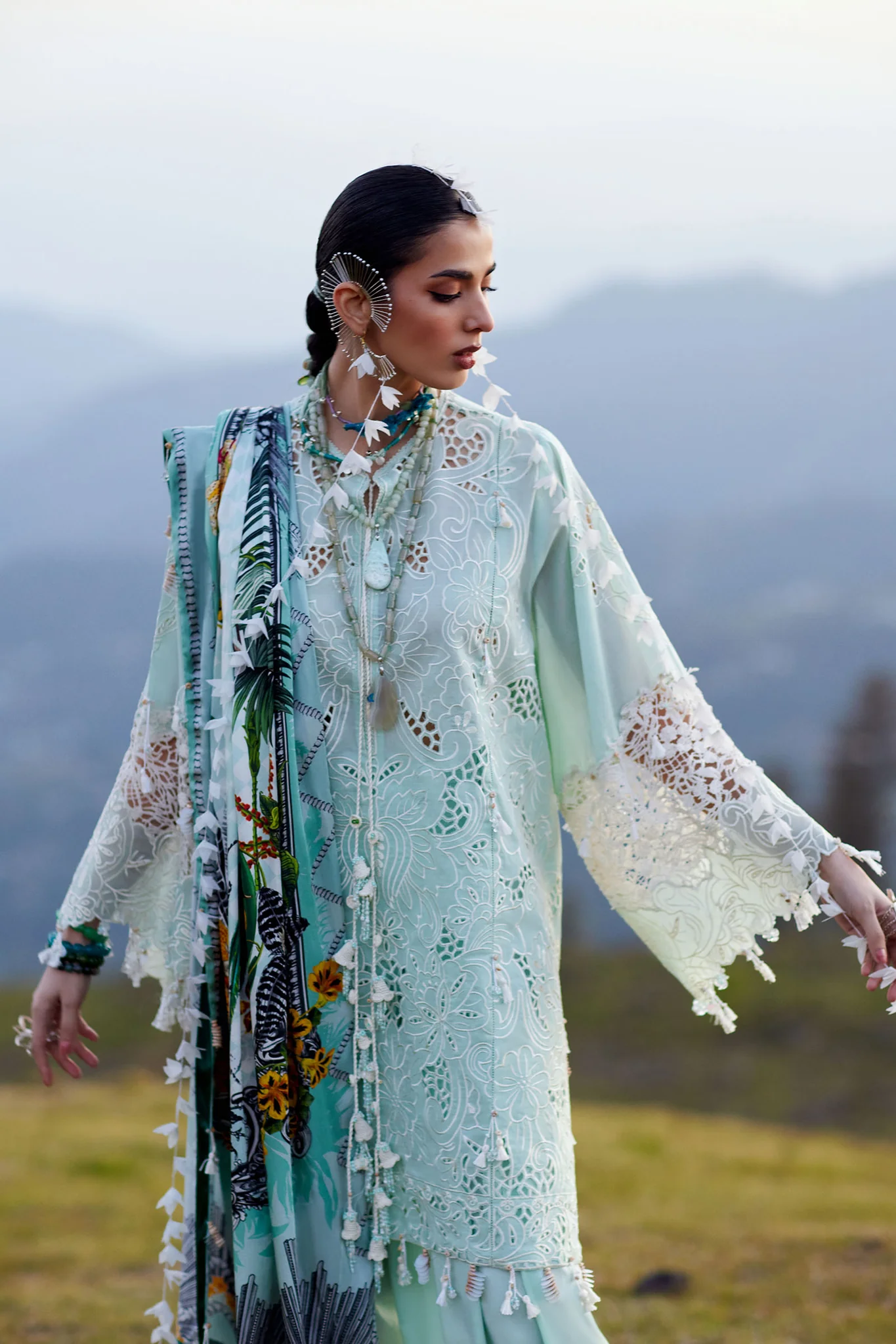 Elan Summer Lawn 2026 | ZEVARÉ (EL26-07 A) - Image 4
