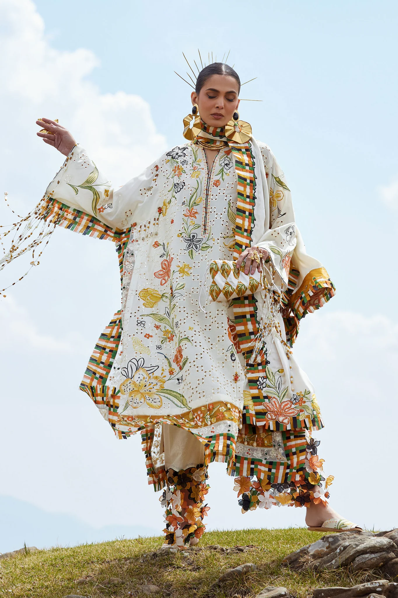 Elan Summer Lawn 2026 | SONAMARG (EL26-09 A) - Image 3