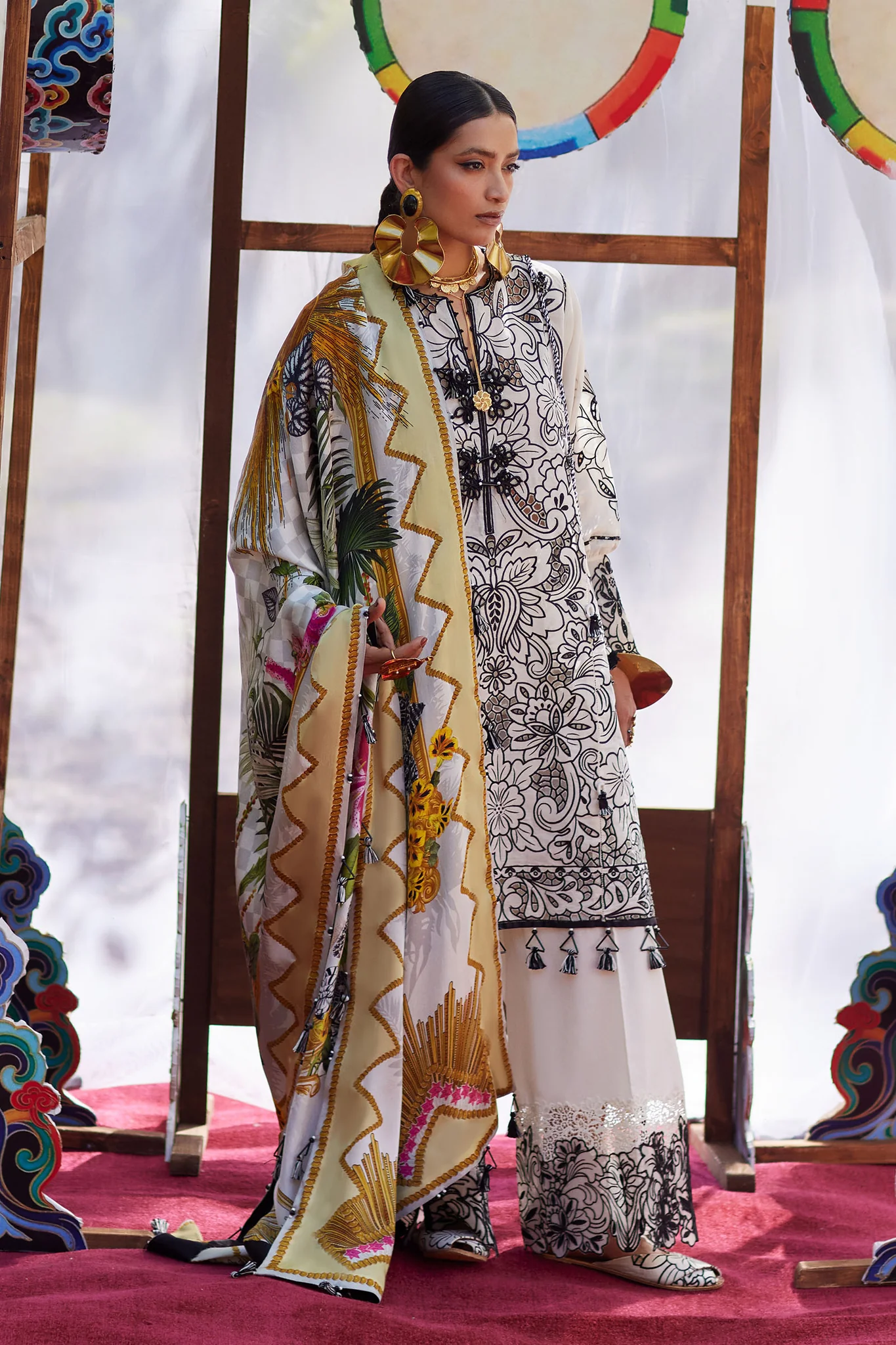 Elan Summer Lawn 2026 | ZEVARÉ (EL26-07 B) - Image 3