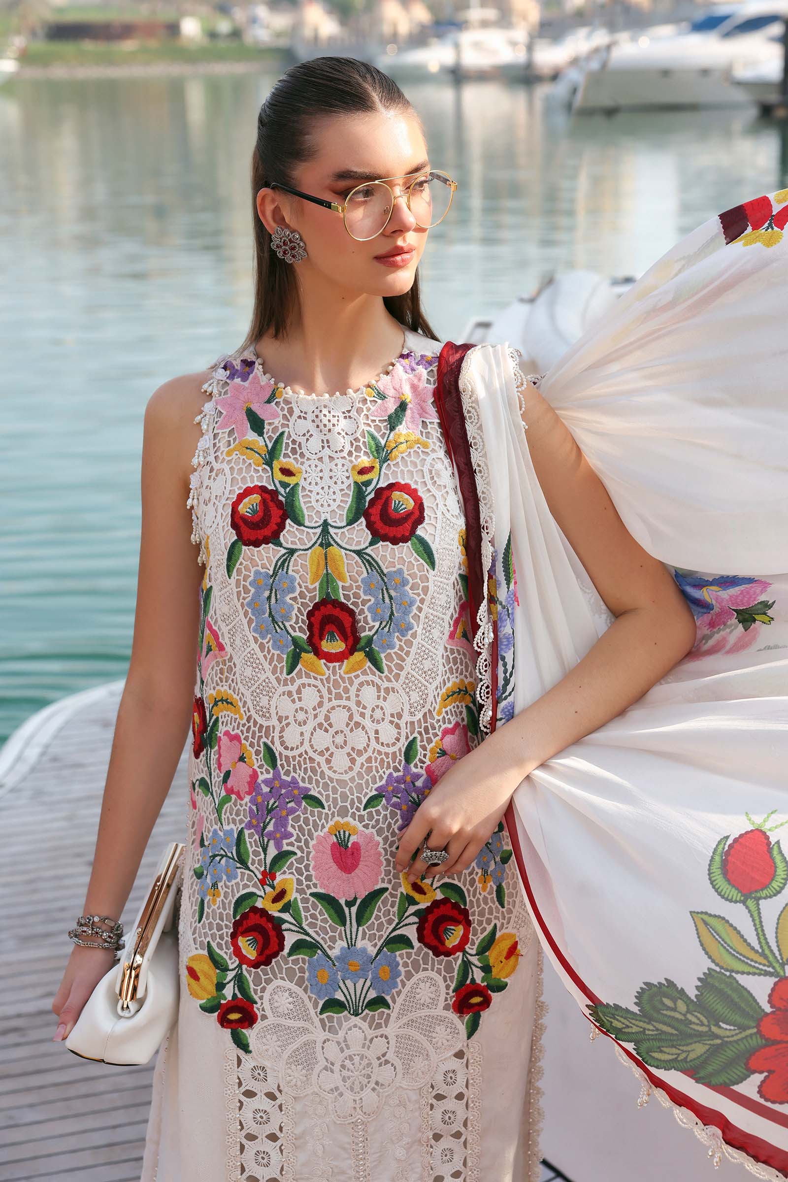Maria B Eid Lawn 2026 || D-2610-A - Image 3