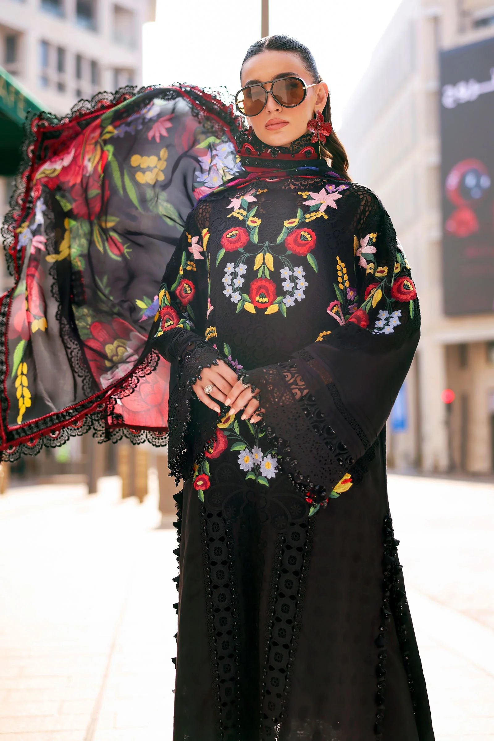 Maria B Eid Lawn 2026 || D-2610-B - Image 3