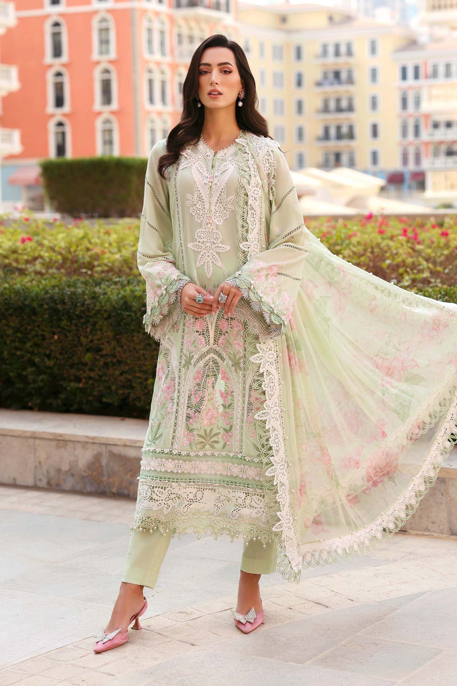 Maria B Eid Lawn 2026 || D-2611-A