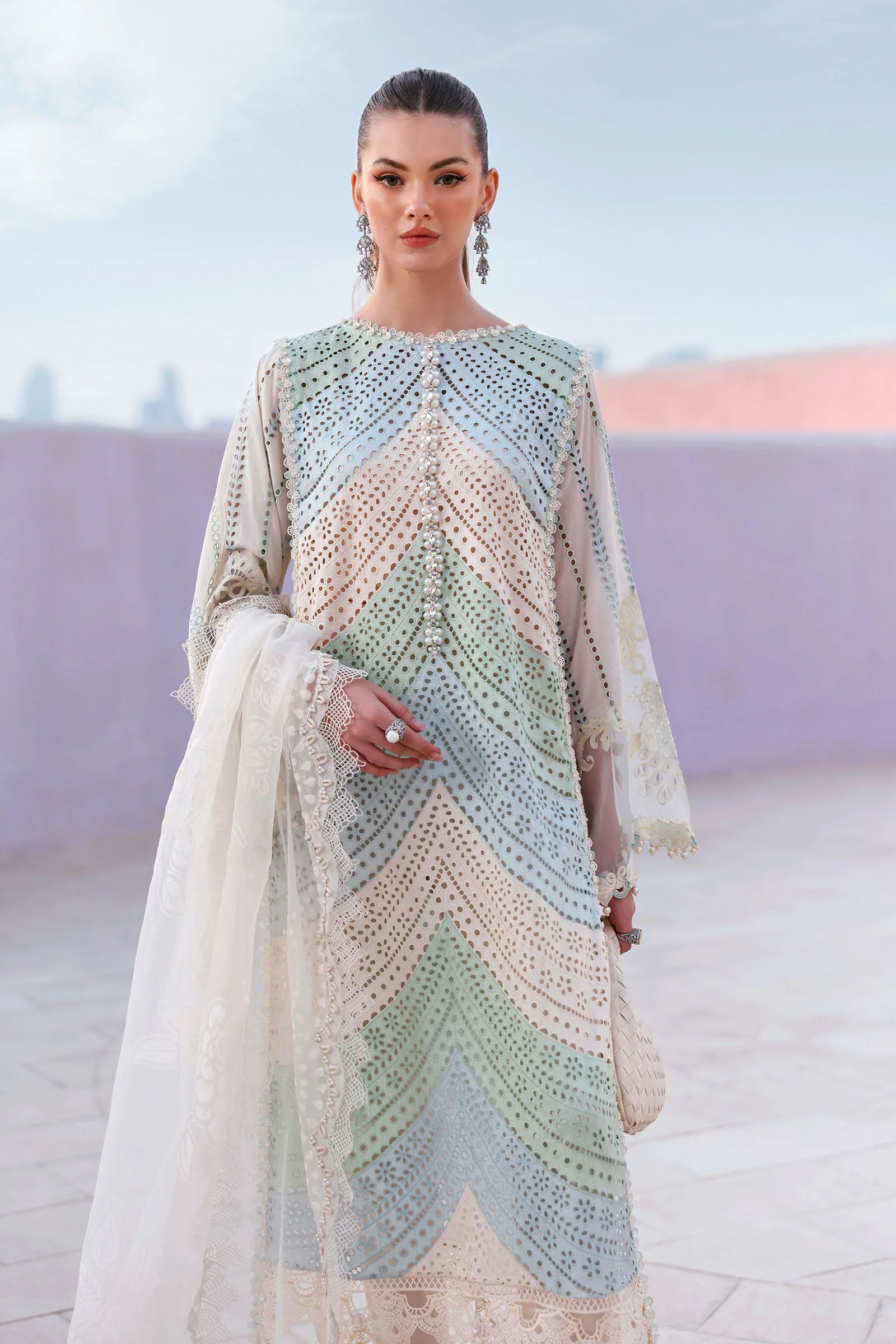 Maria B Eid Lawn 2026 || D-2612-A