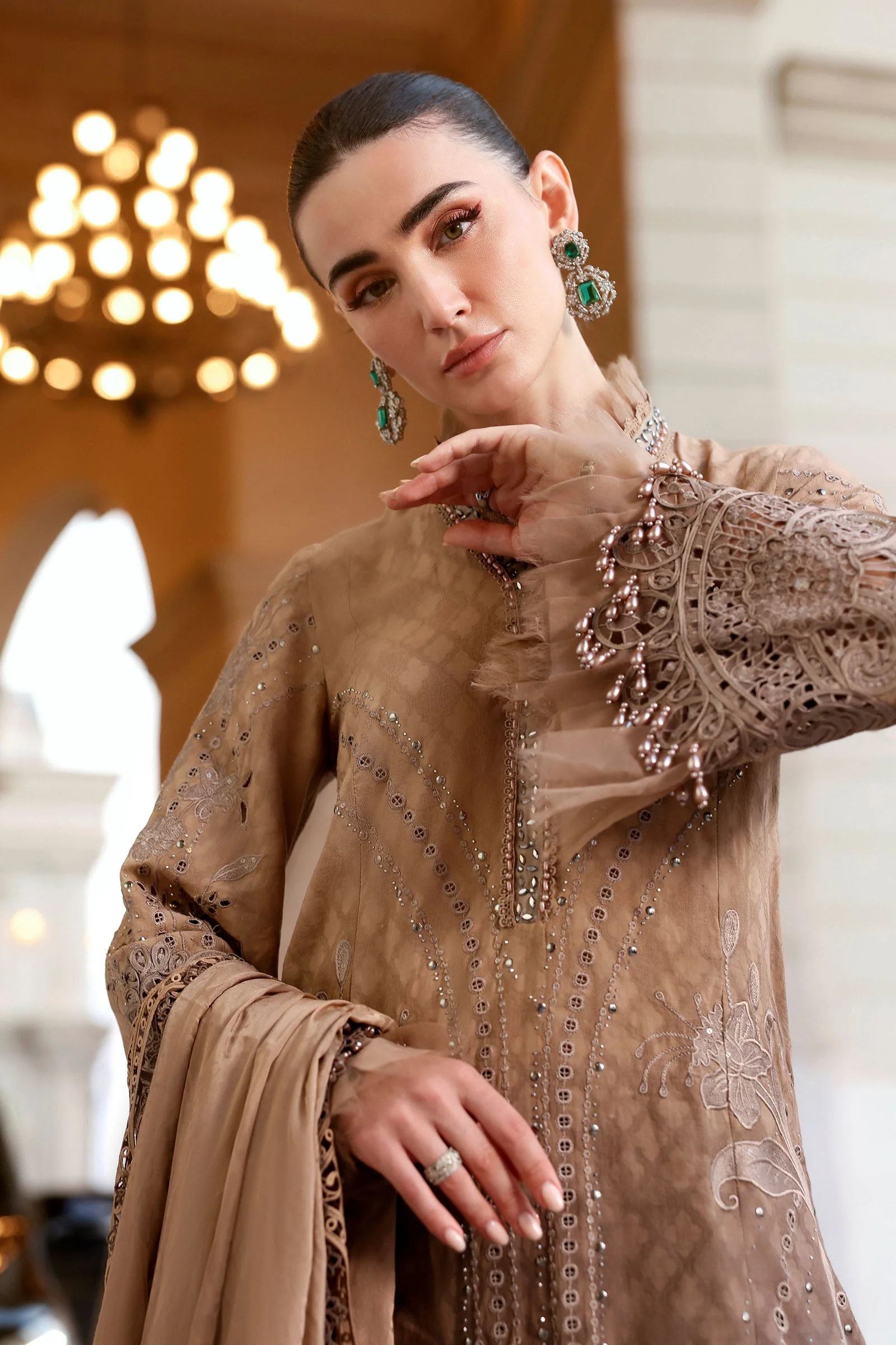 Maria B Eid Lawn 2026 || D-2601 A - Image 5