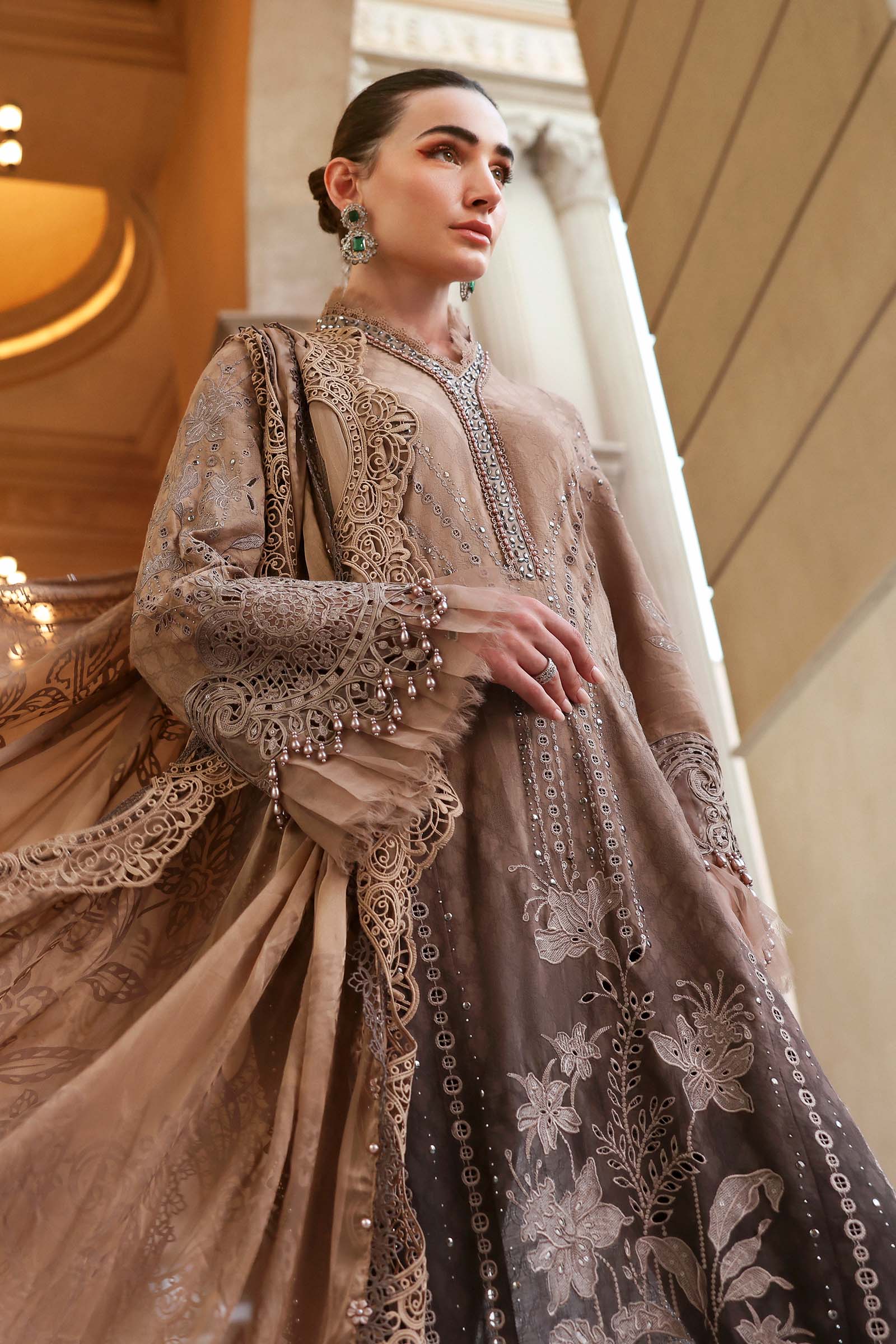 Maria B Eid Lawn 2026 || D-2601 A - Image 4