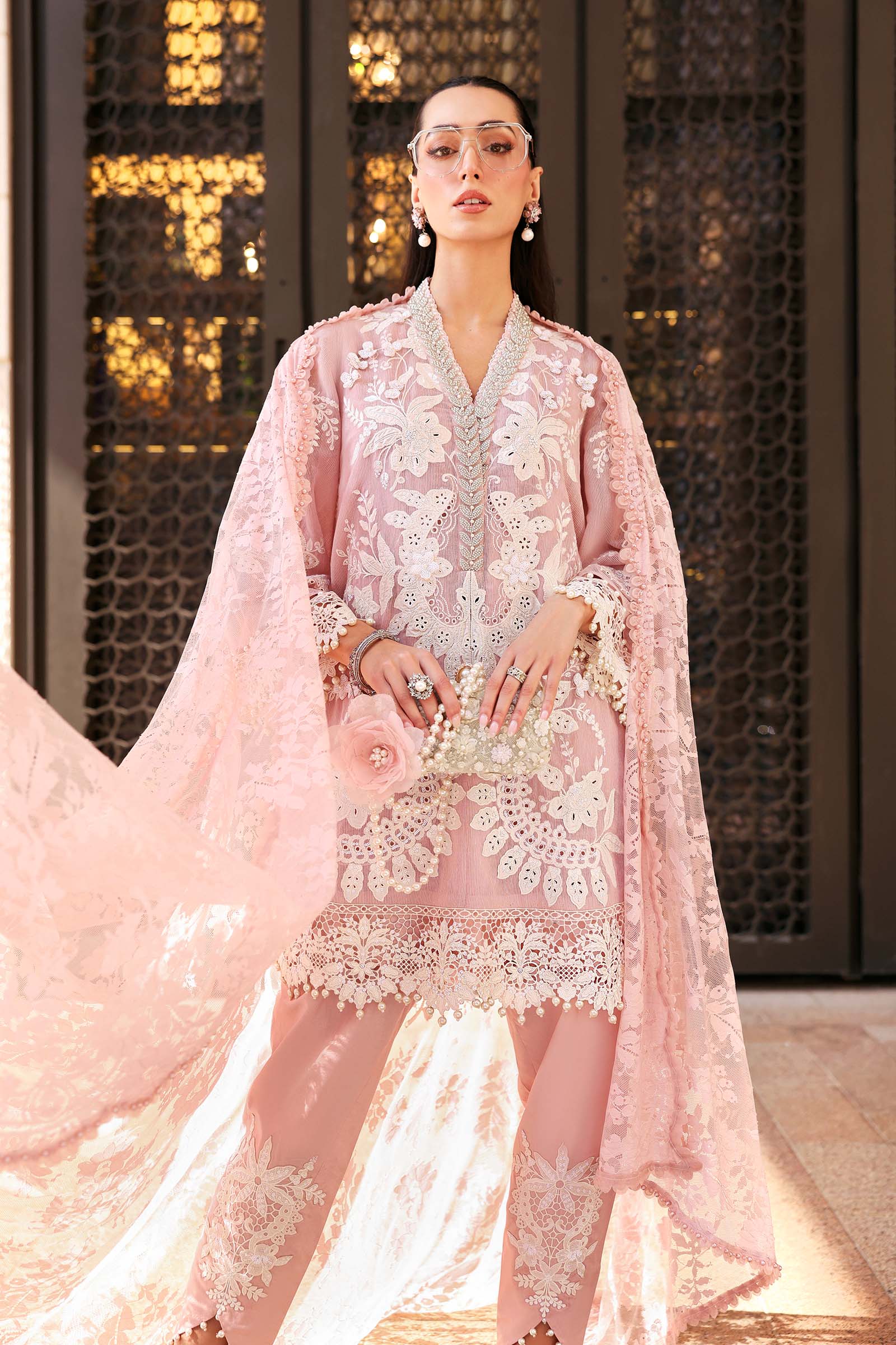 Maria B Eid Lawn 2026 || D-2603-A - Image 3