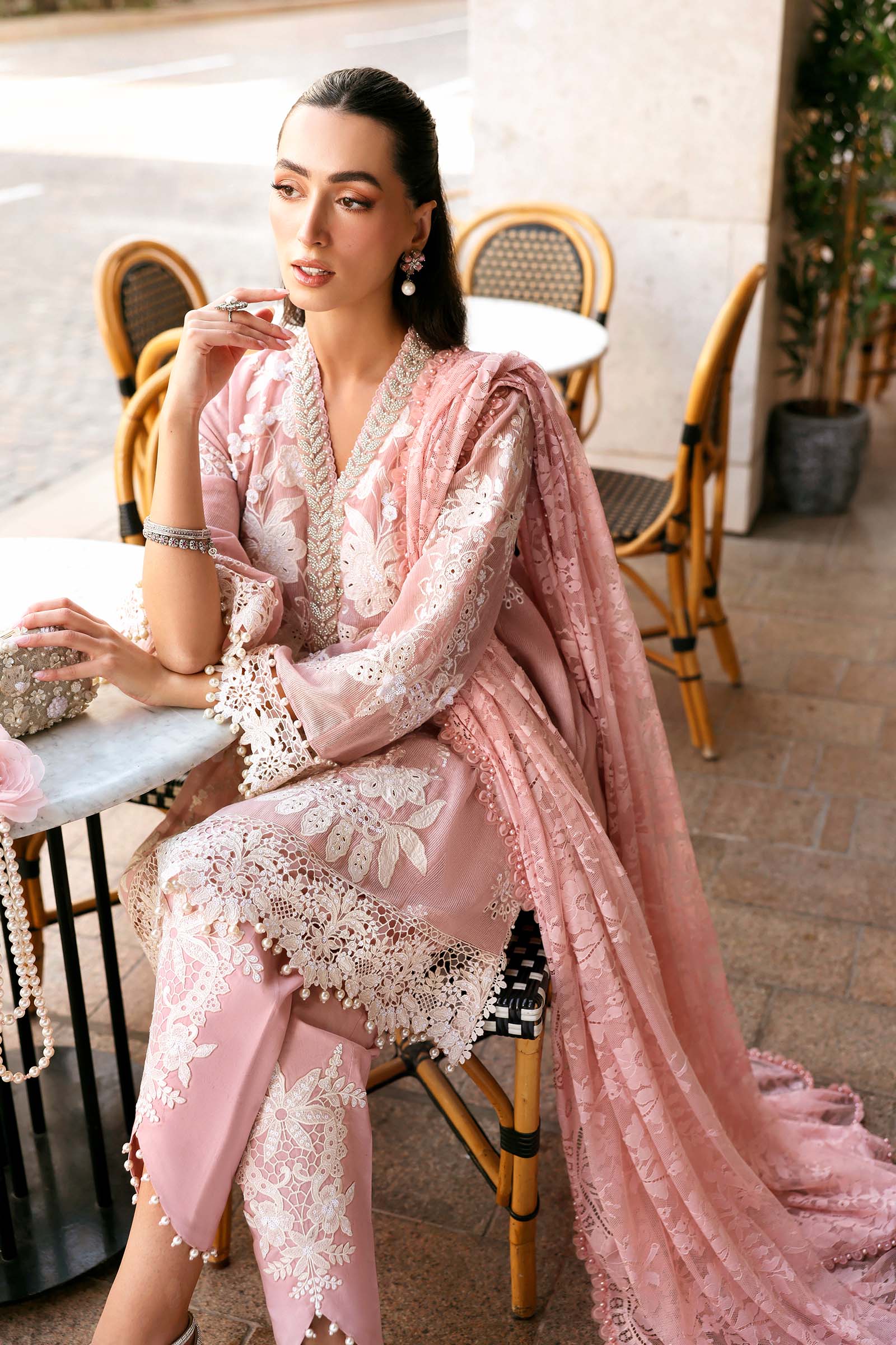 Maria B Eid Lawn 2026 || D-2603-A - Image 4