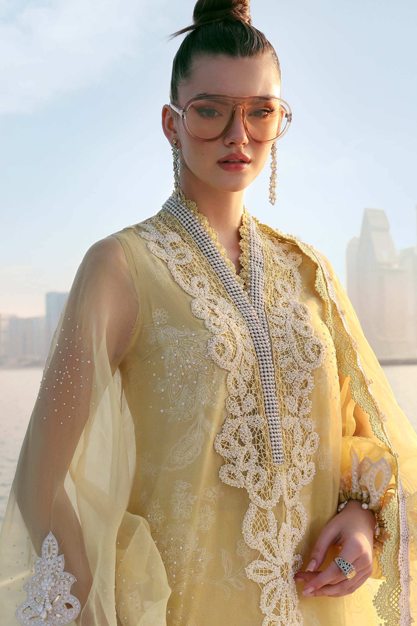 Maria B Eid Lawn 2026 || D-2604-A - Image 3