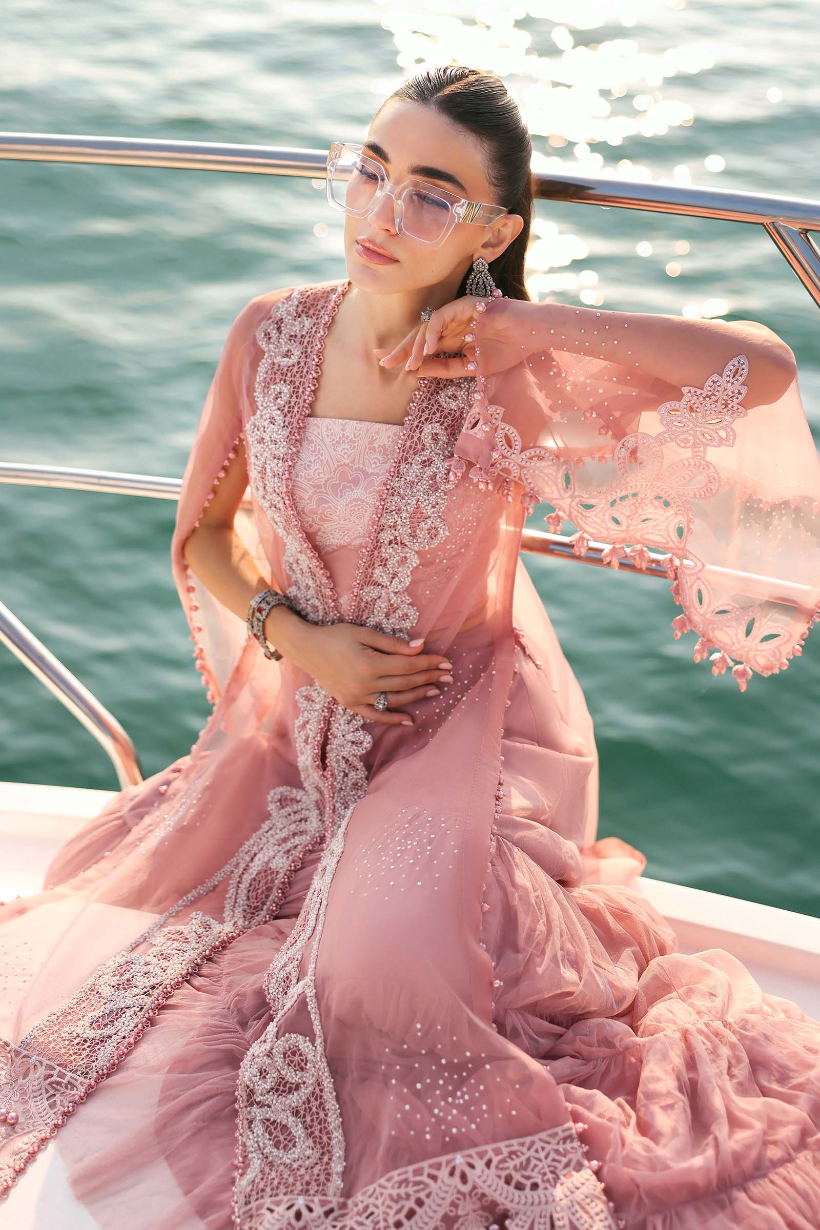 Maria B Eid Lawn 2026 || D-2604-B - Image 4