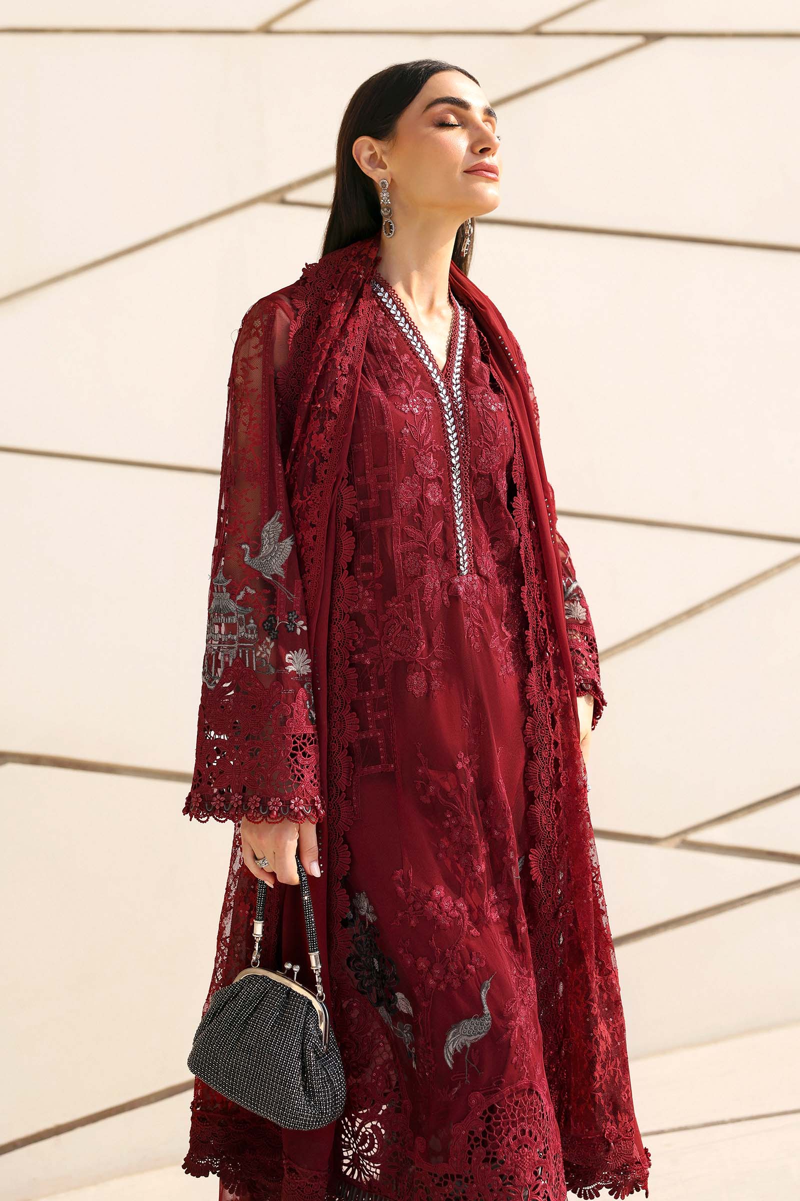 Maria B Eid Lawn 2026 || D-2607-A