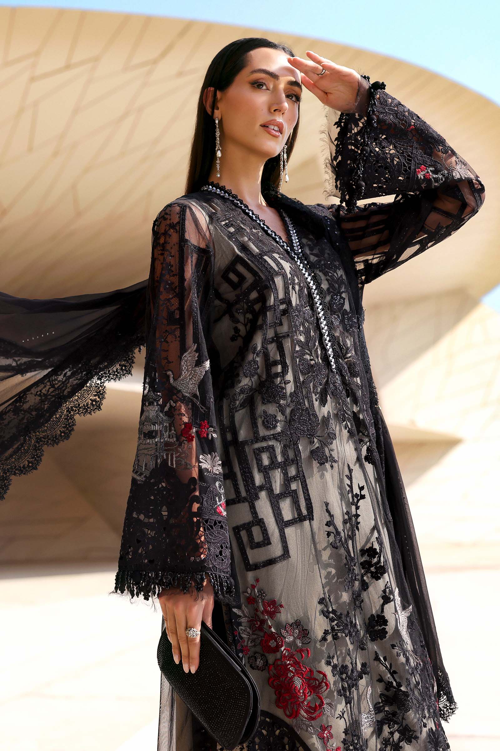 Maria B Eid Lawn 2026 || D-2607-B