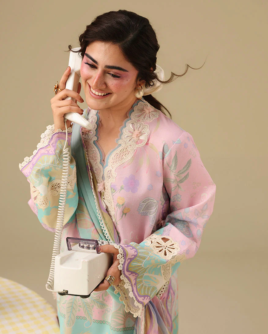 Mushq Soleil Prints Lawn 2026 || Honey Petal