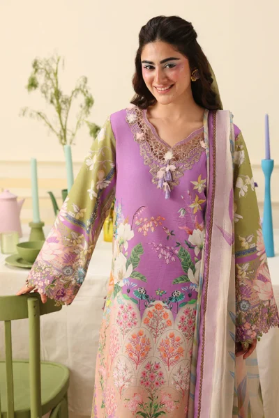 Mushq Soleil Prints Lawn 2026 || Lilac Whim