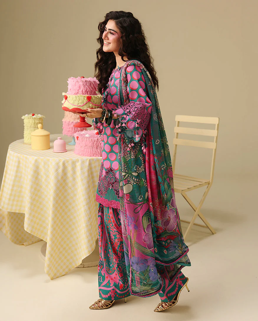 Mushq Soleil Prints Lawn 2026 || Petal Sonata - Image 2