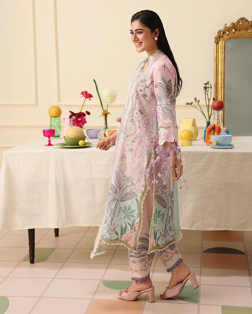 Mushq Soleil Prints Lawn 2026 || Serena Bloom - Image 3