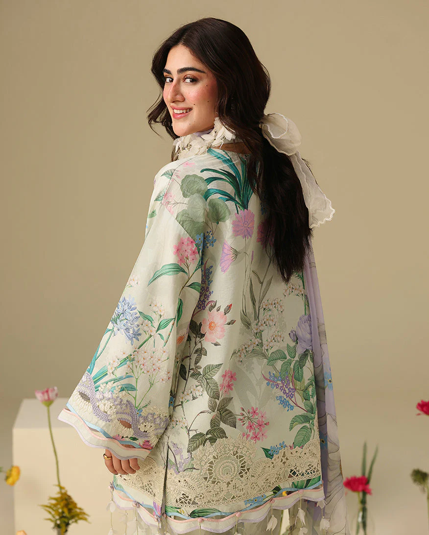 Mushq Soleil Prints Lawn 2026 || Vanilla Lush - Image 3