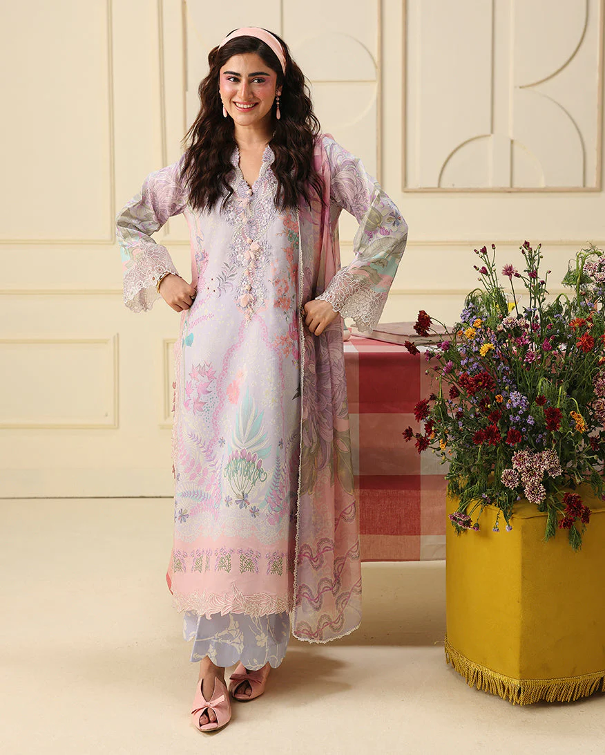 Mushq Soleil Prints Lawn 2026 || Flora Amour