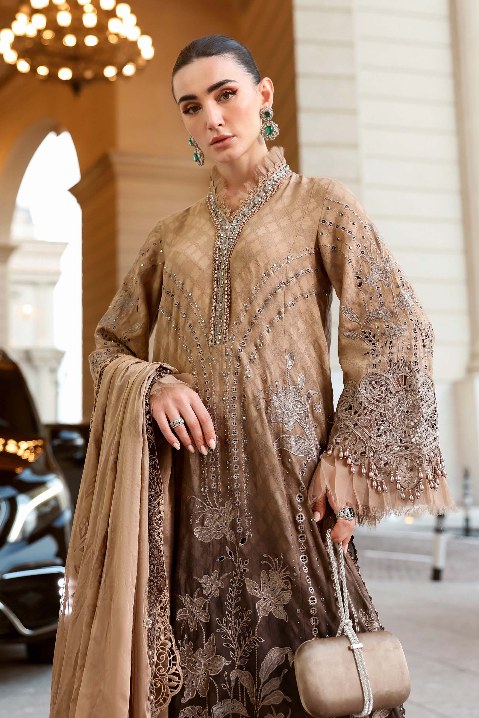 Maria B Eid Lawn 2026 || D-2601 A - Image 3