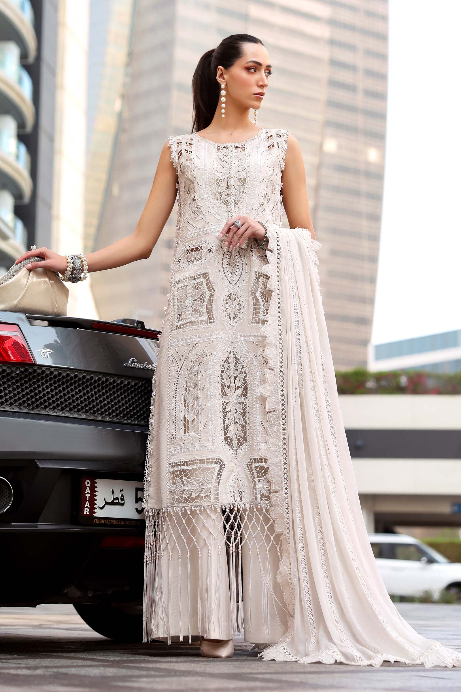 Maria B Eid Lawn 2026 || D-2608-A - Image 3