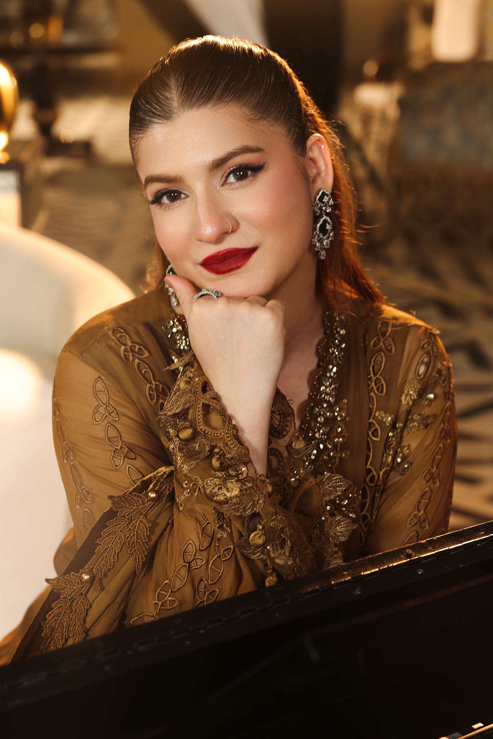 3 Piece Embroidered Chiffon - Image 5